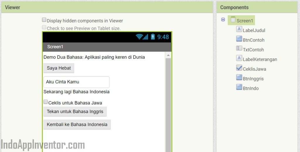 Basic: Penggunakan Tripel Bahasa Dalam Aplikasi d